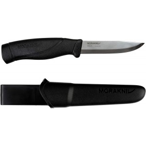 Нож Mora Companion Heavy Duty Stainless Fixed Blade Knife - Black 22429 (NZ-CHD-SS-01) [MORAKNIV]